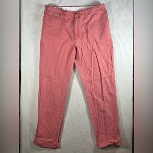 Murray’s Toggery Shop Nantucket 49W 33L Men's Pink Cotton Chino Pants Khakis